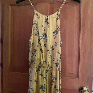Brandy Melville yellow unique romper